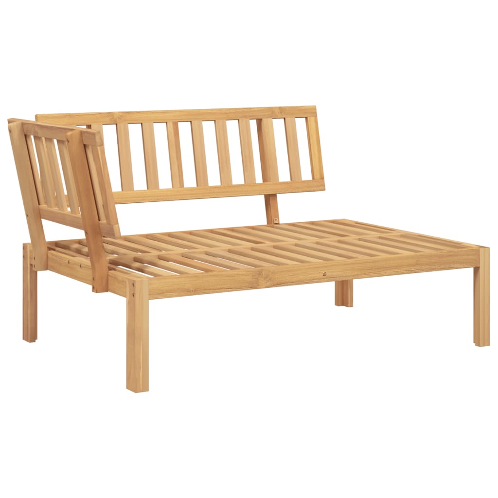 4-dijelni set vrtnih sofa od paleta od masivnog drva bagrema