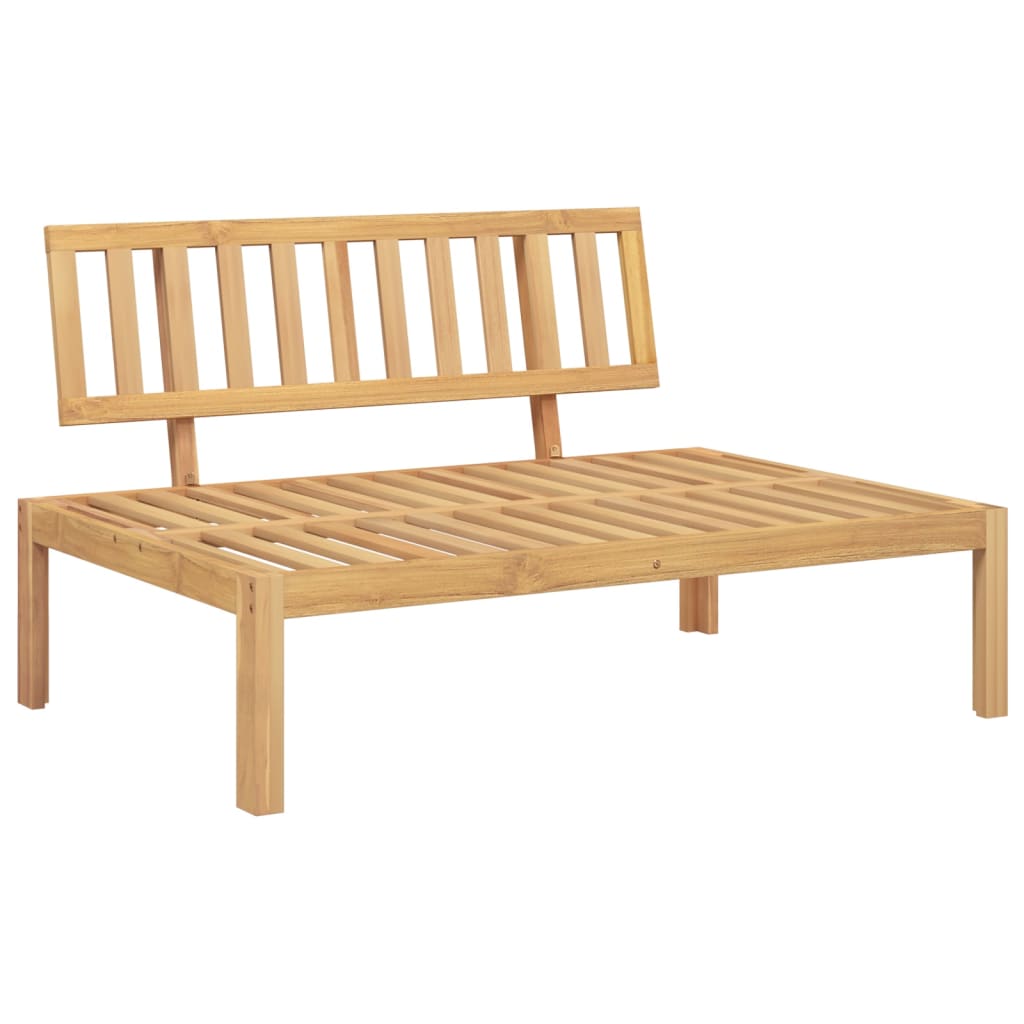 4-dijelni set vrtnih sofa od paleta od masivnog drva bagrema