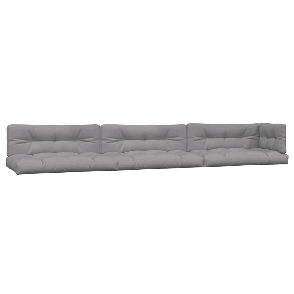 6-dijelni set vrtnih sofa od paleta s jastucima od drva bagrema