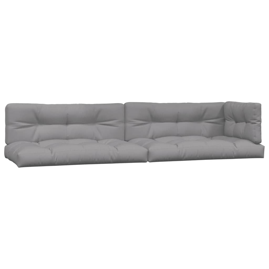 6-dijelni set vrtnih sofa od paleta s jastucima od drva bagrema