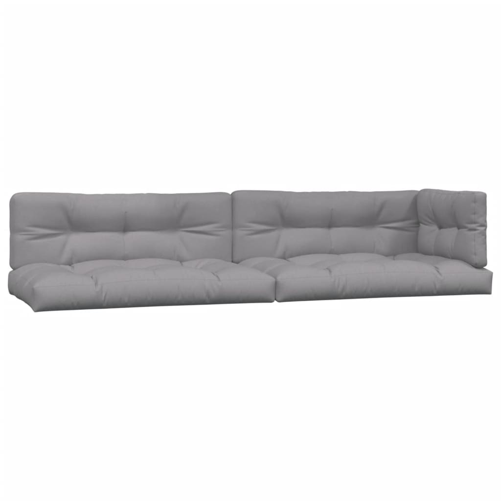 6-dijelni set vrtnih sofa od paleta s jastucima od drva bagrema