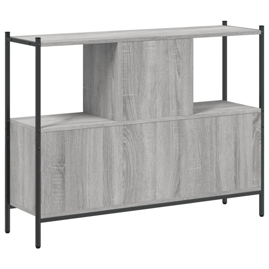 Regal za knjige boja hrasta 102x28x77,5 cm konstruirano drvo