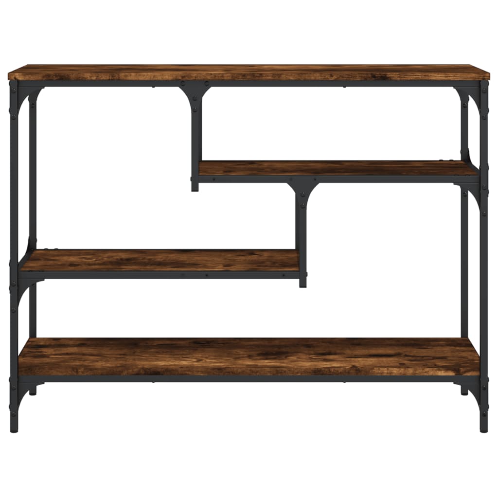 Konzolni stol boja hrasta 100x30x75 cm od konstruiranog drva