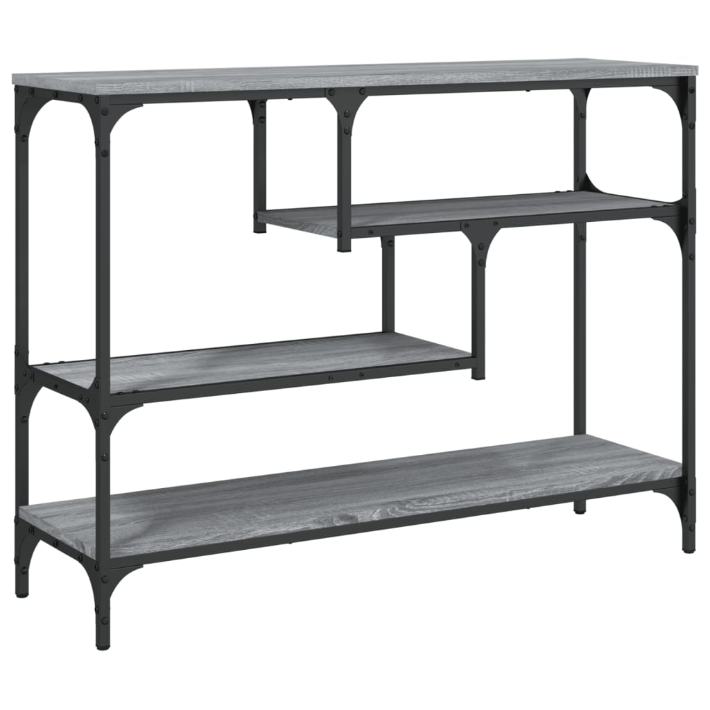 Konzolni stol boja hrasta sonome 100x30x75 cm konstruirano drvo