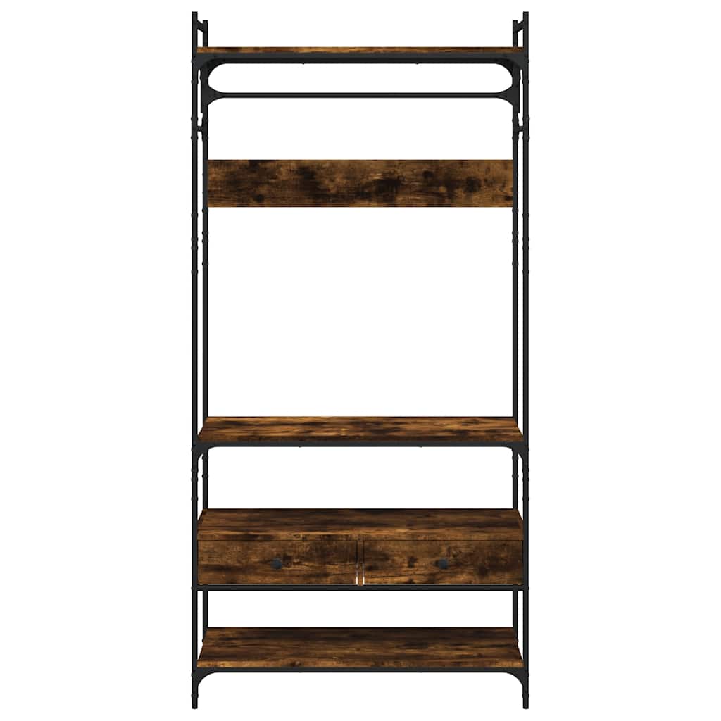 Ormar s ladicama boja hrasta 89x39x184,5 cm konstruiranog drva