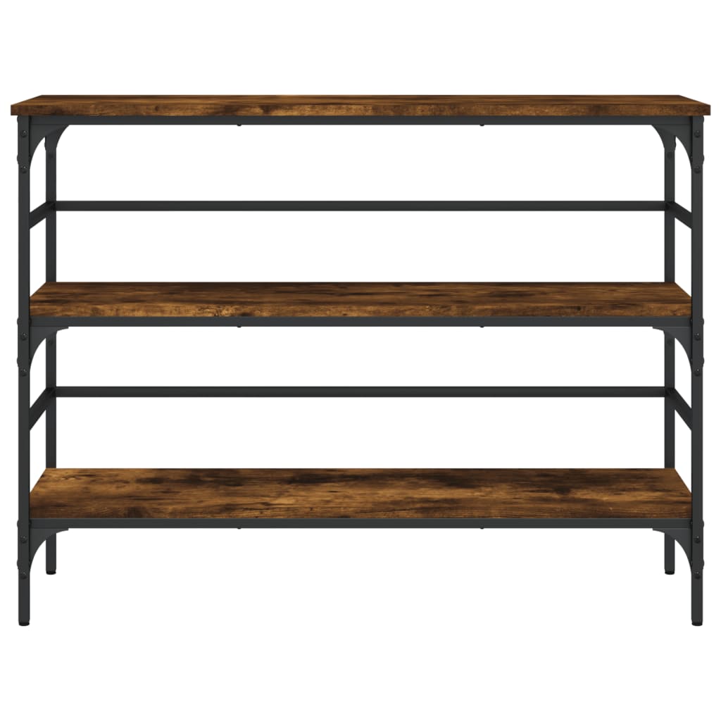 Konzolni stol boja hrasta 100x32x75 cm od konstruiranog drva