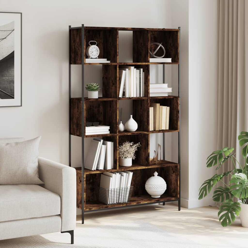 Regal za knjige boja hrasta 102x28x172 cm od konstruiranog drva