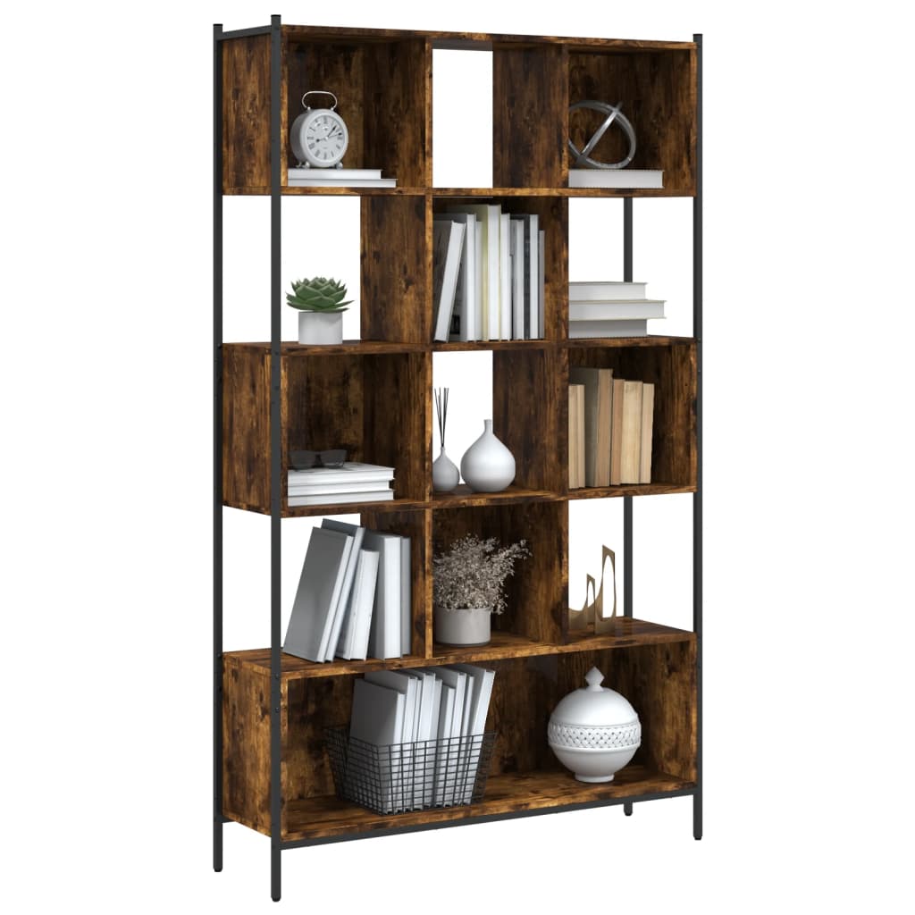 Regal za knjige boja hrasta 102x28x172 cm od konstruiranog drva