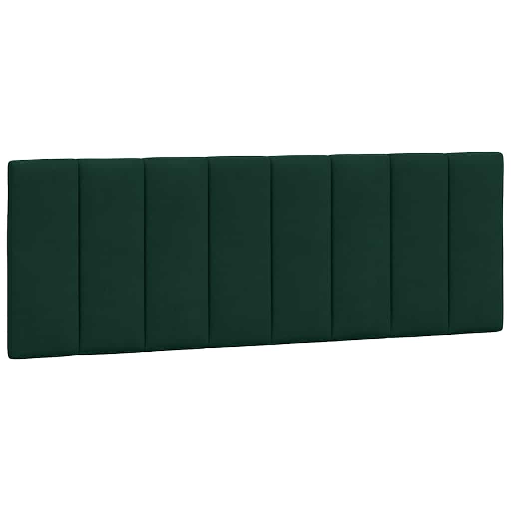 Krevet s madracem Hanko tamnozeleni 120x200 cm baršunasti