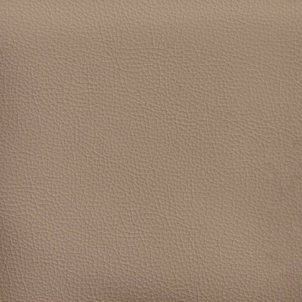 Krevet Viana s madracem cappuccino boje 80 x 200 cm od umjetne kože