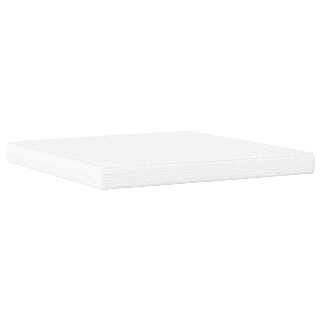 Krevet Viana s madracem crni 200x200 cm od umjetne kože