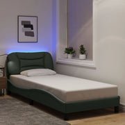 Okvir kreveta s LED-om bez madraca Hvar 90x190 cm od tkanine
