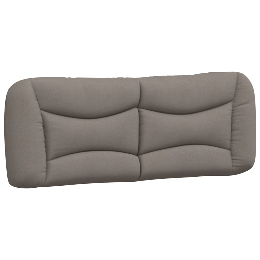 Okvir kreveta s LED-om bez madraca Hvar Taupe 140x190 cm tkanina