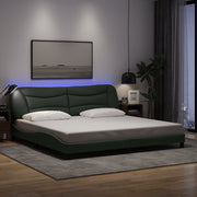Okvir kreveta s LED-om bez madraca Hvar 200x200 cm od tkanine