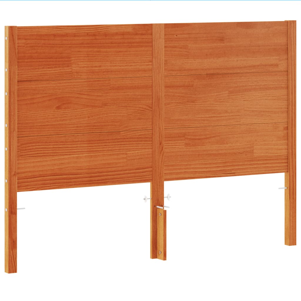 Uzglavlje voštano smeđe 160 cm od masivne borovine