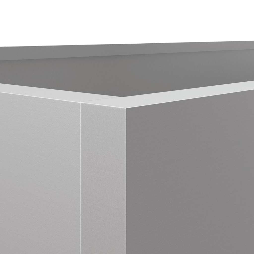 Sadilica srebrna 62 x 30 x 29 cm od pocinčanog čelika