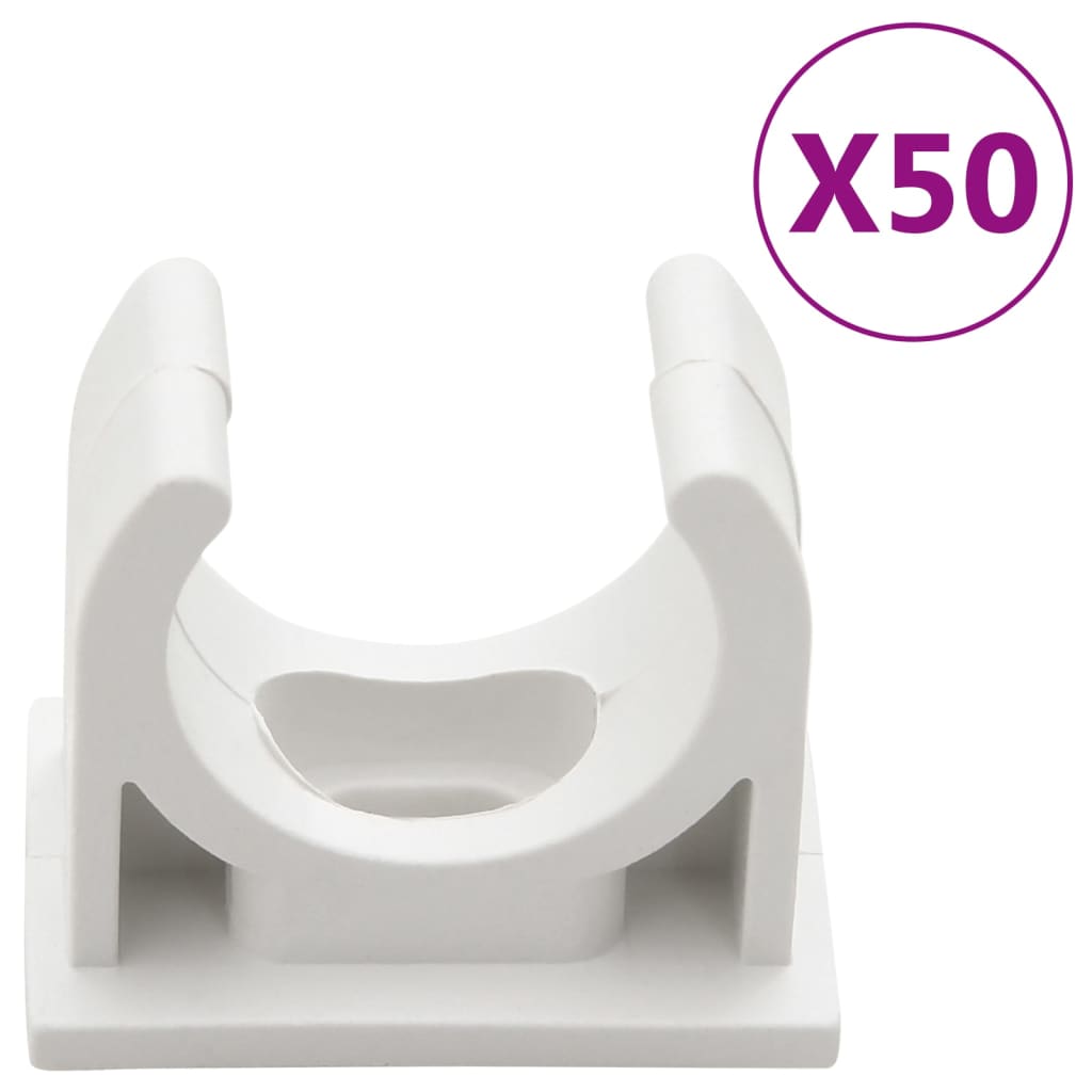 Kanalice za kabele s kopčama Ø 25 mm 30 m PVC