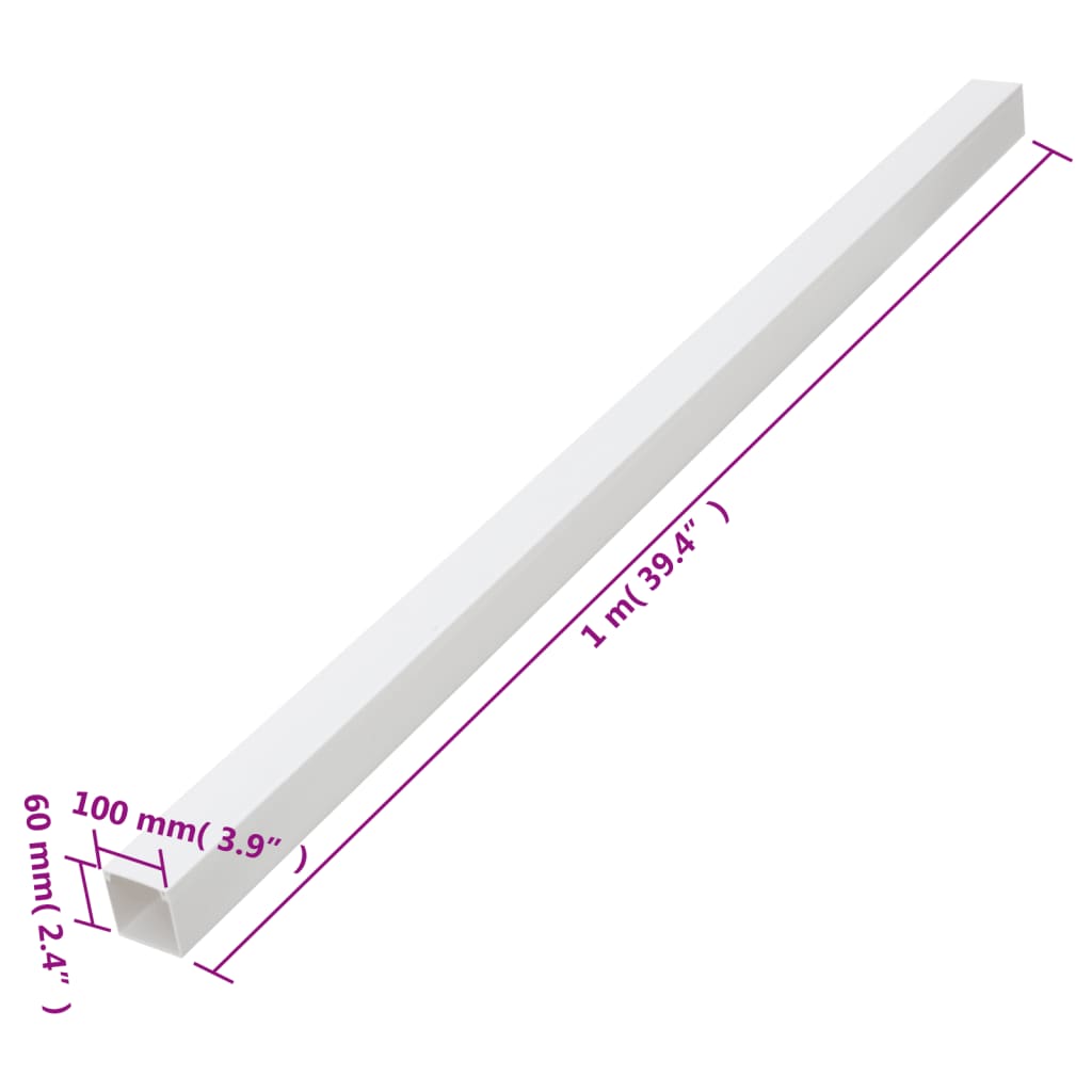 Kanalice za kabele 100 x 60 mm 10 m PVC