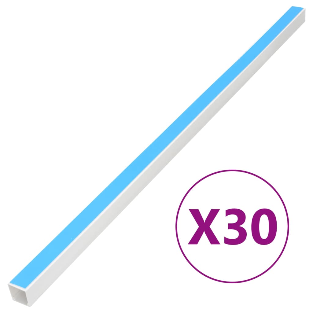 Kanalice za kabele samoljepljive 15x10 mm 30 m PVC