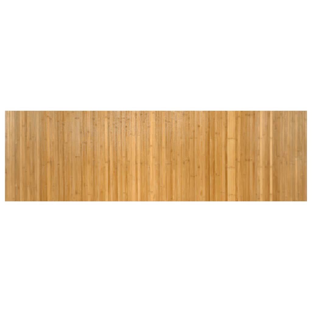 Tepih pravokutni prirodni 60 x 200 cm od bambusa