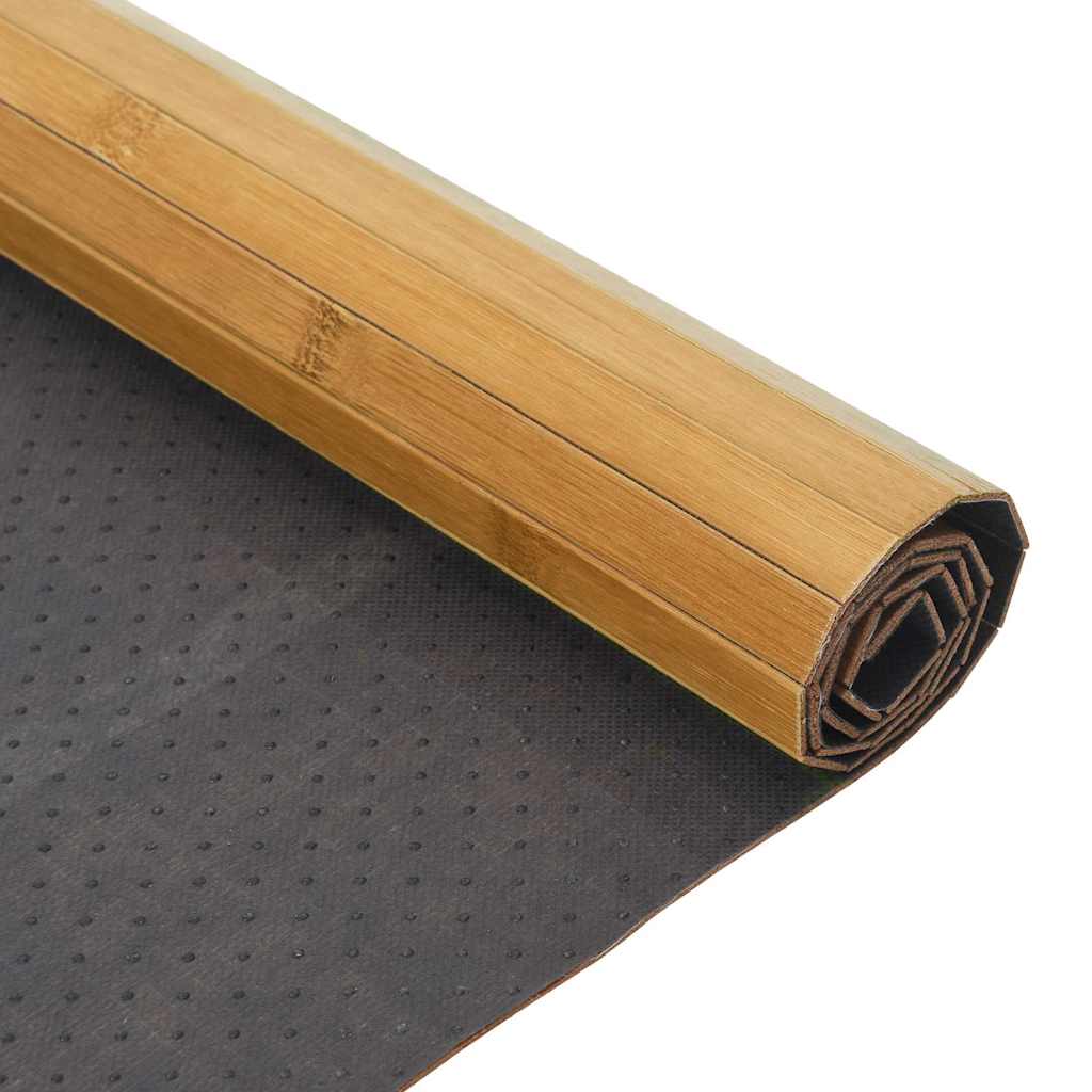 Tepih pravokutni prirodni 60 x 200 cm od bambusa