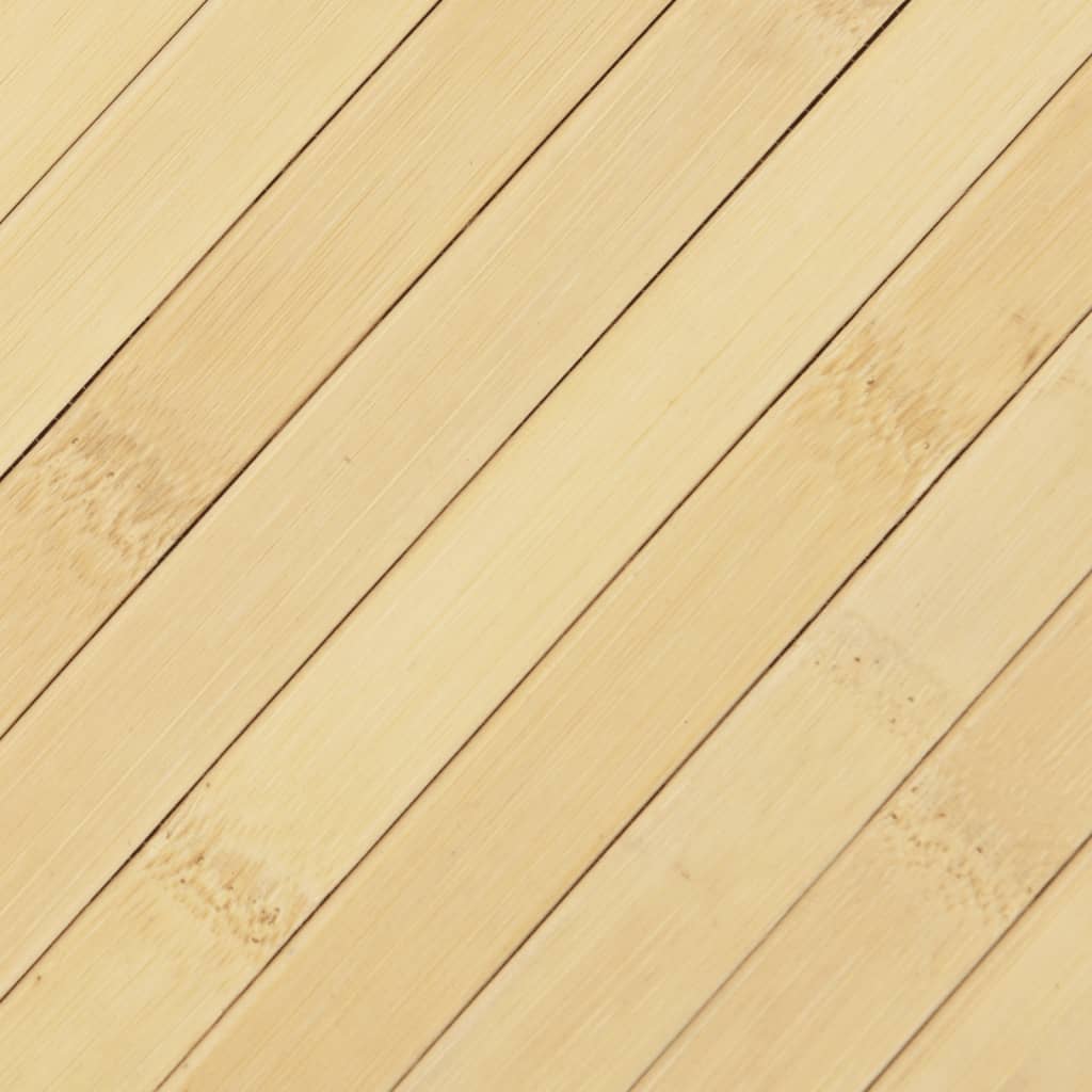 Tepih pravokutni svijetli prirodni 70 x 300 cm od bambusa