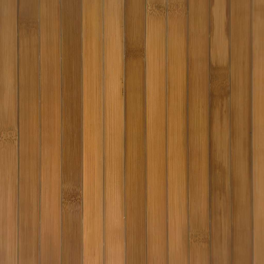 Tepih pravokutni smeđi 80 x 200 cm od bambusa