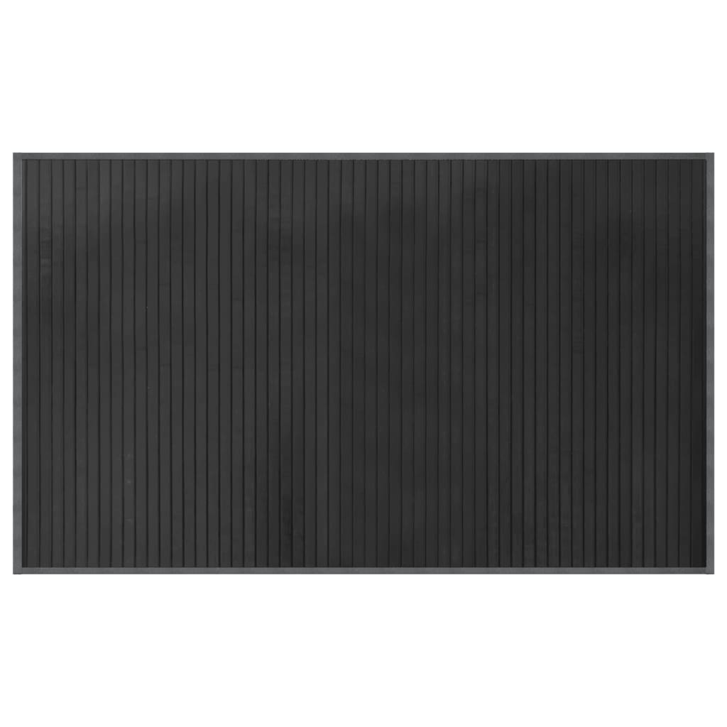 Tepih Pravokutni sivi 60x100 cm bambus