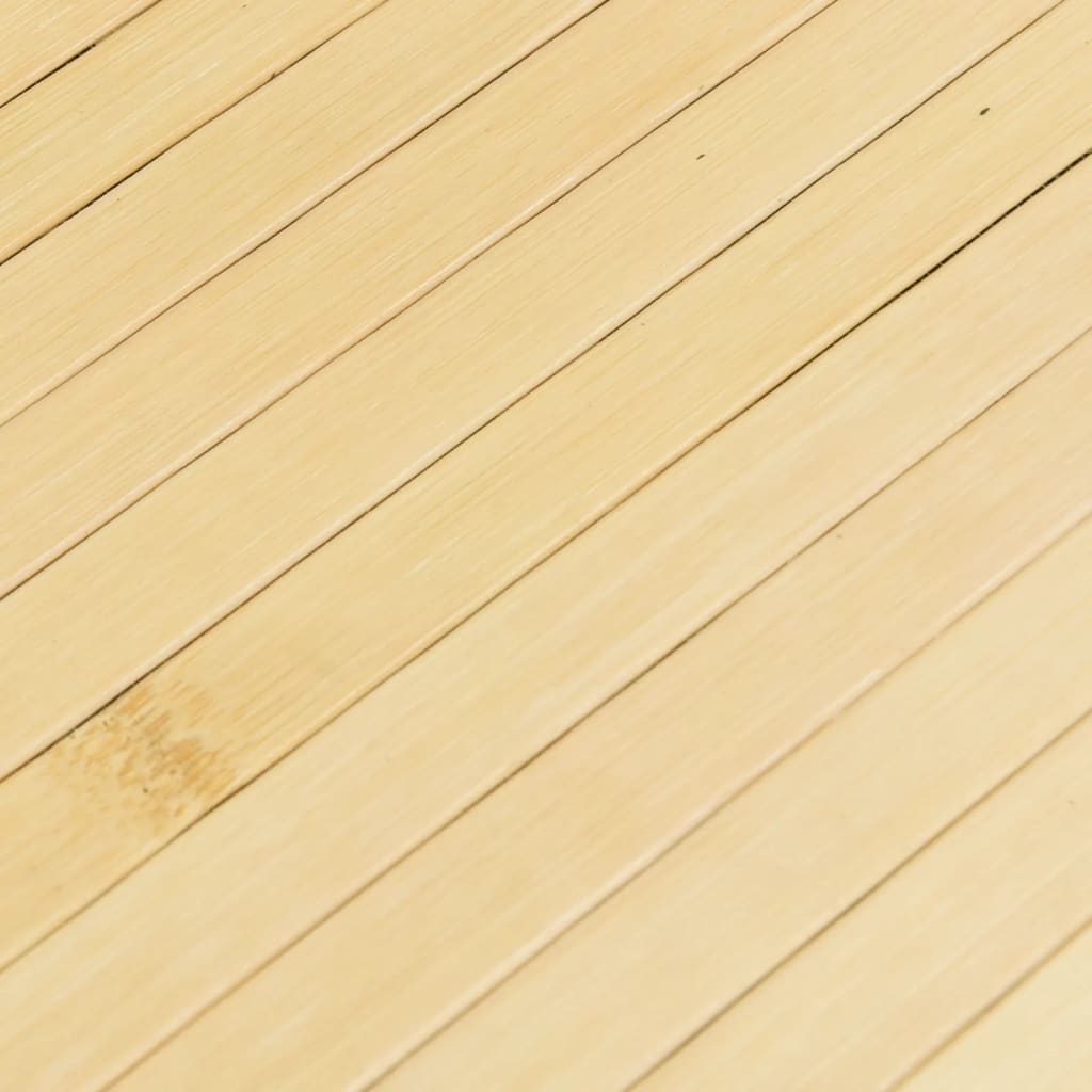 Tepih pravokutni svijetli prirodni 60 x 1000 cm od bambusa