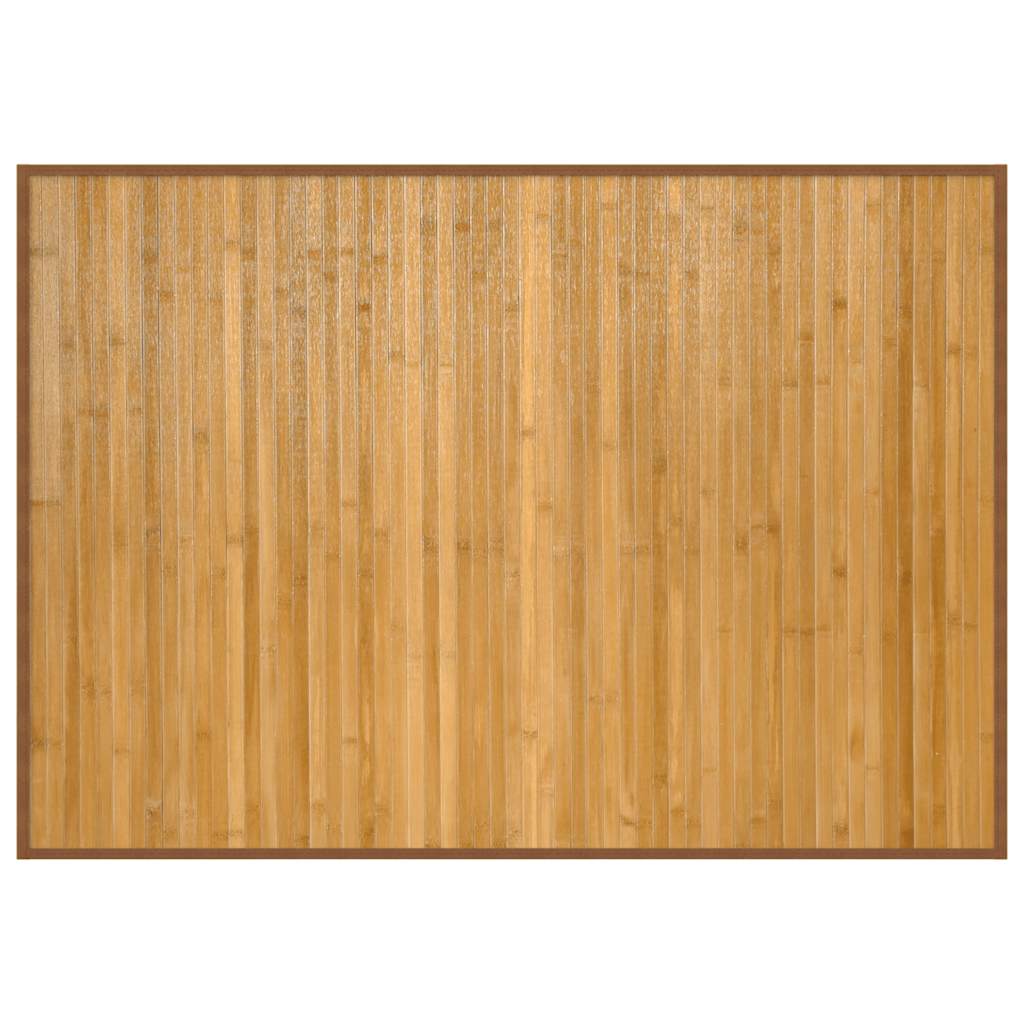 Tepih pravokutni prirodni 70 x 100 cm od bambusa