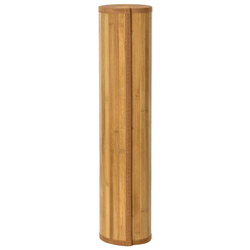Tepih pravokutni prirodni 70 x 100 cm od bambusa