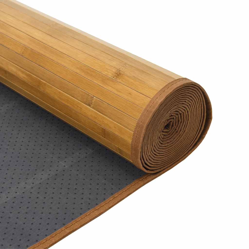 Tepih pravokutni prirodni 70 x 100 cm od bambusa