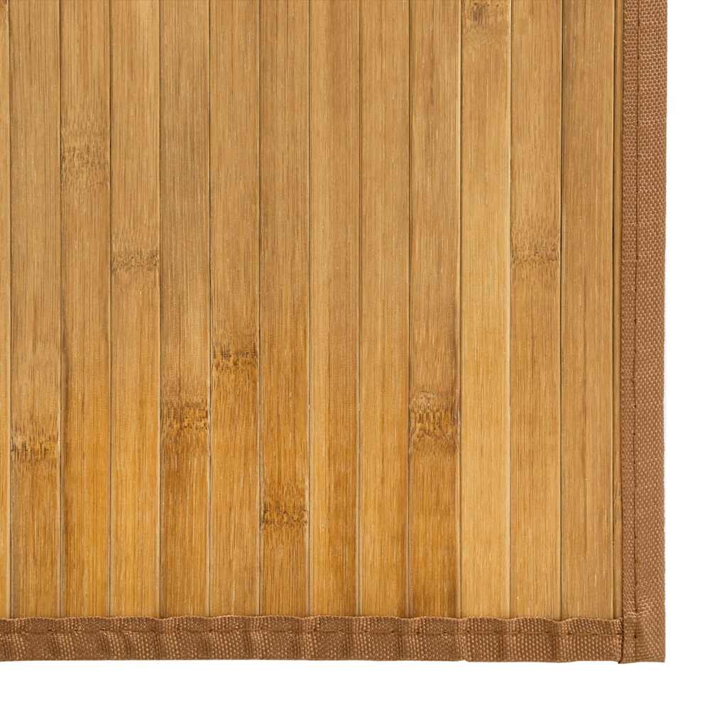 Tepih pravokutni prirodni 70 x 100 cm od bambusa