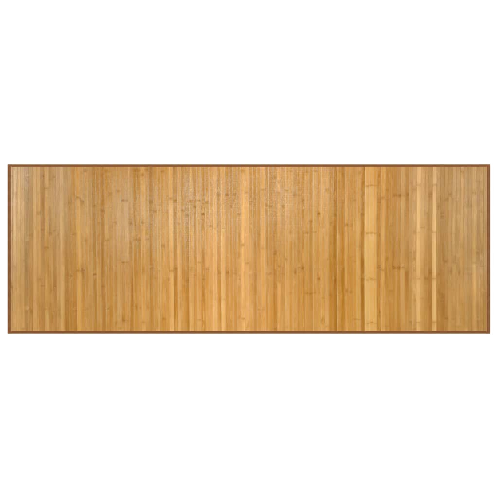 Tepih pravokutni prirodni 70 x 200 cm od bambusa