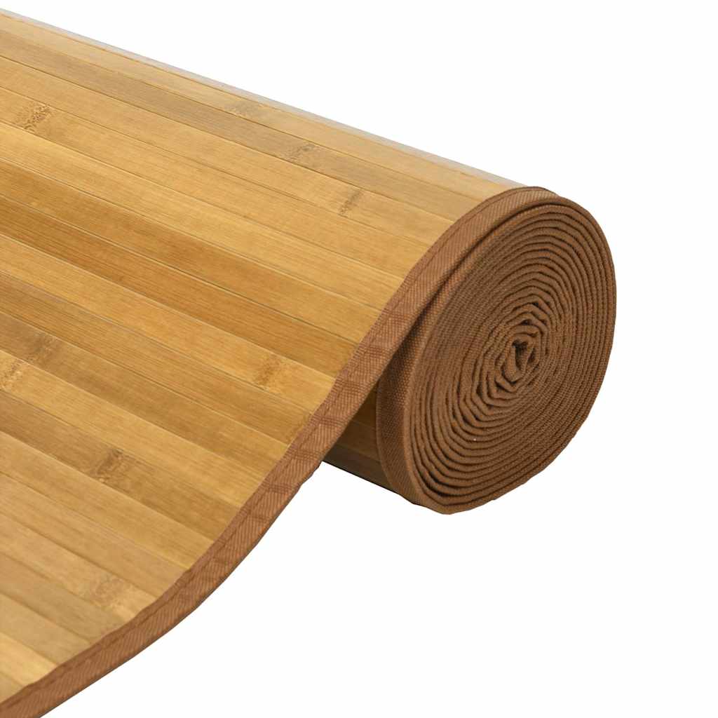 Tepih pravokutni prirodni 70 x 200 cm od bambusa