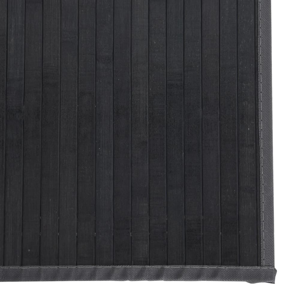 Tepih pravokutni sivi 70 x 200 cm od bambusa