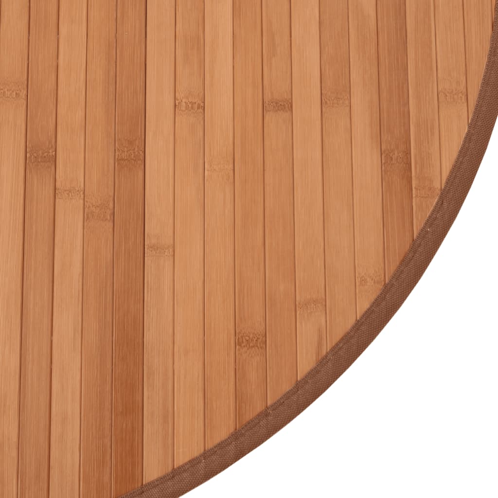 Okrugli tepih Prirodni 60 cm Bambus