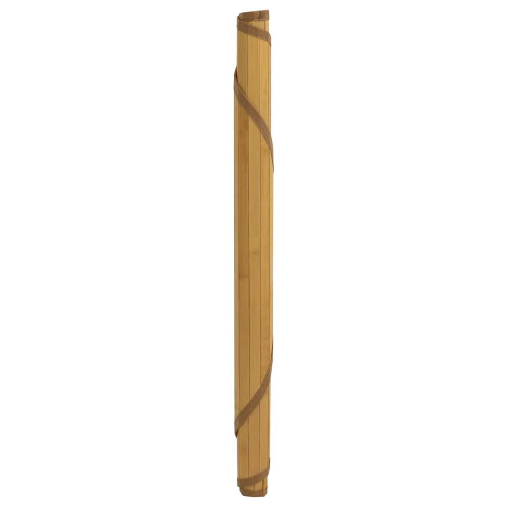 Okrugli tepih Prirodni 100 cm Bambus