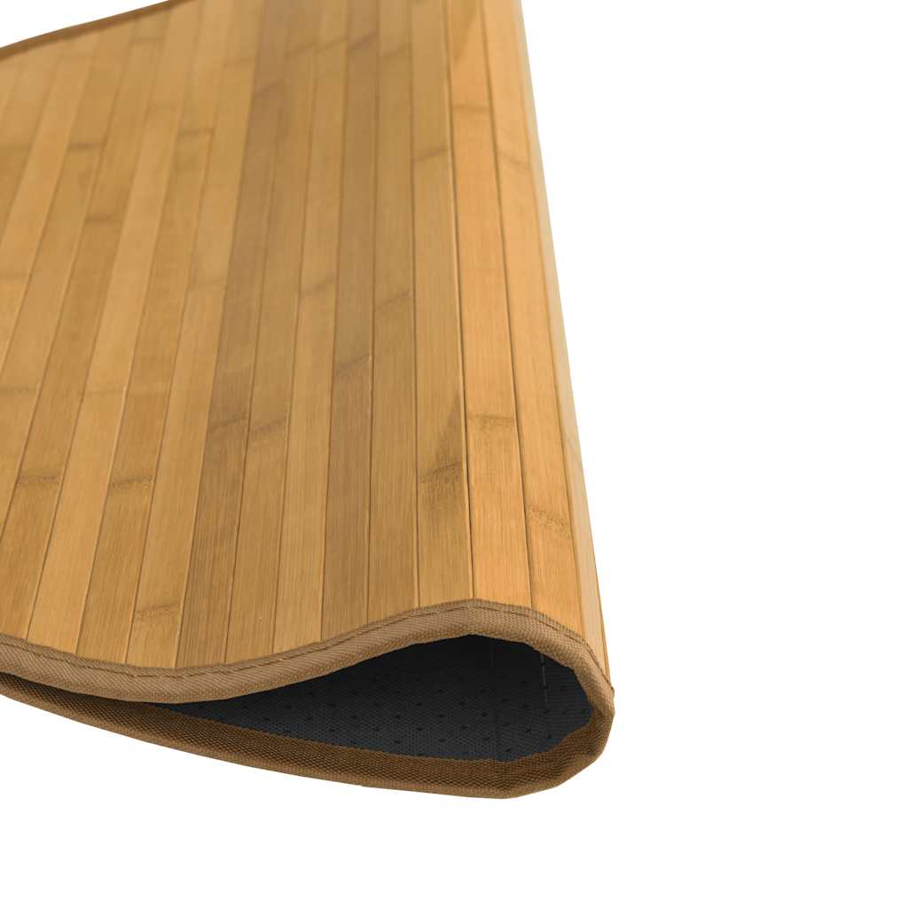 Okrugli tepih Prirodni 100 cm Bambus