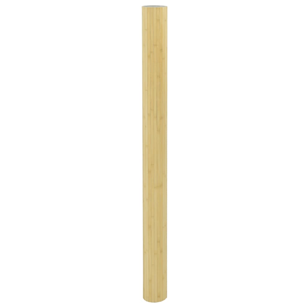 Sobna pregrada svijetla prirodna širina 600 cm visina 165 cm od bambusa