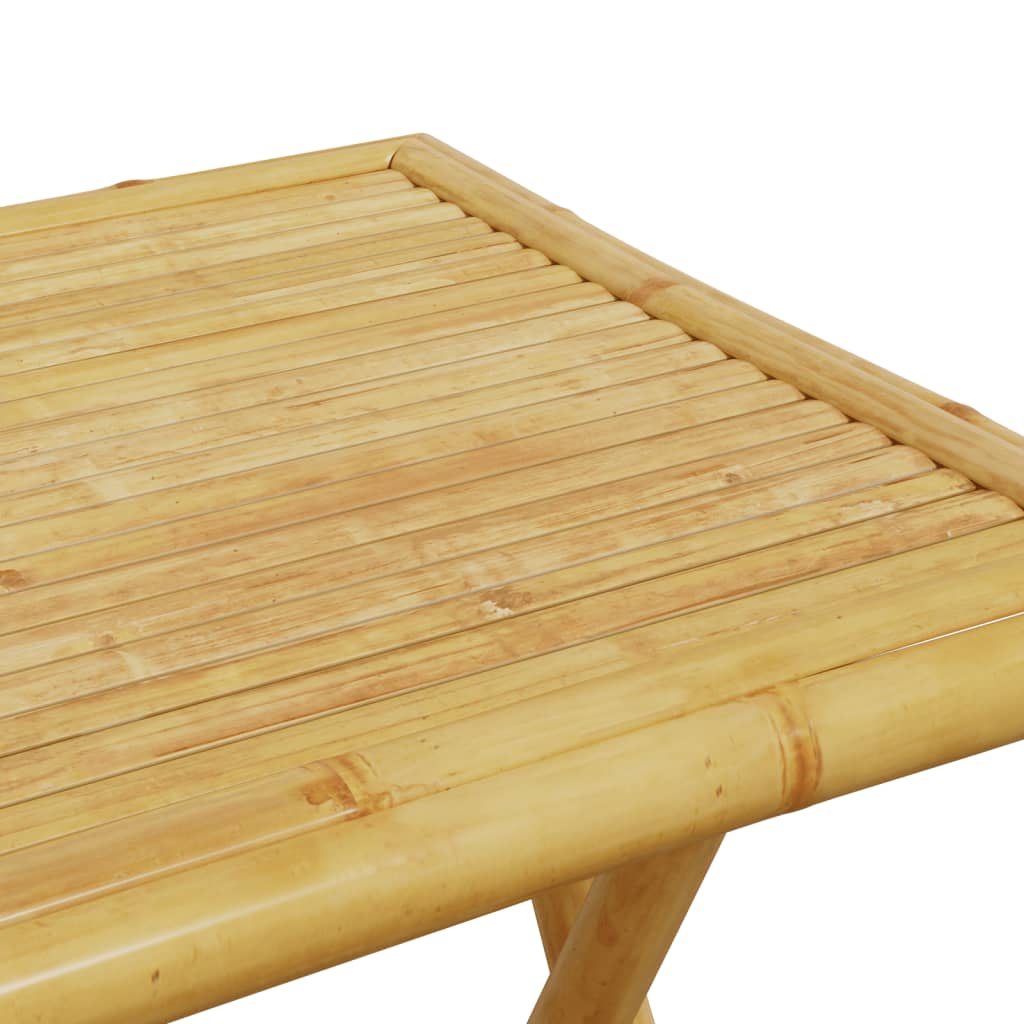 Sklopivi vrtni stol 55 x 55 x 75 cm od bambusa