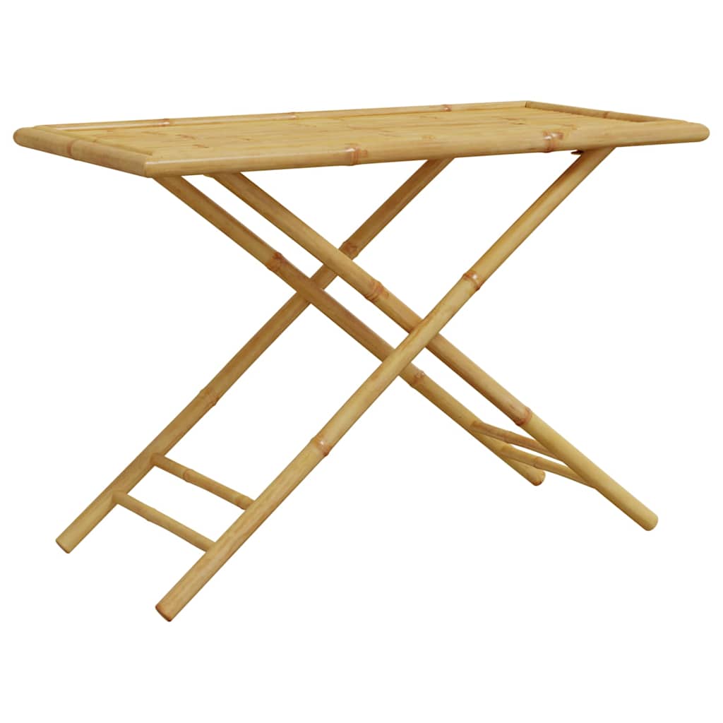 Sklopivi vrtni stol 115 x 55 x 75 cm od bambusa