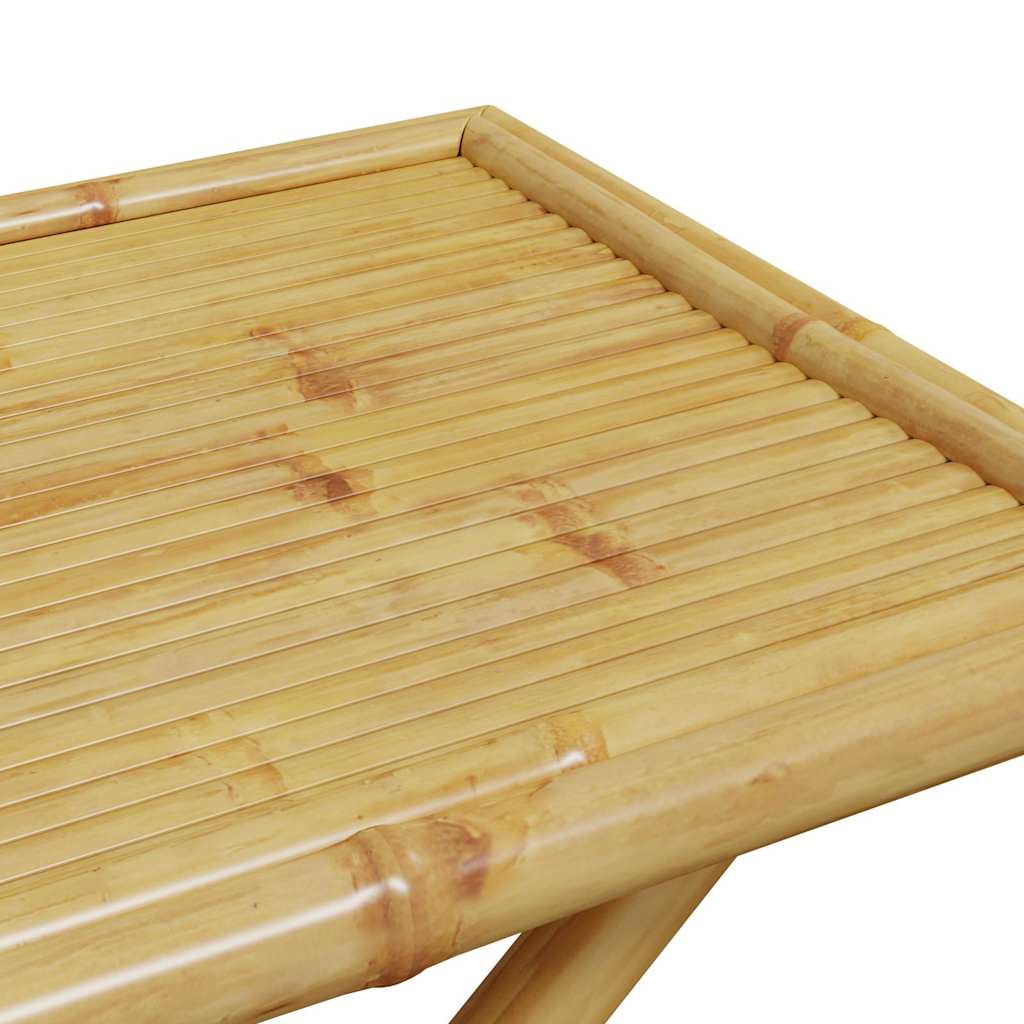 Sklopivi vrtni stol 115 x 55 x 75 cm od bambusa
