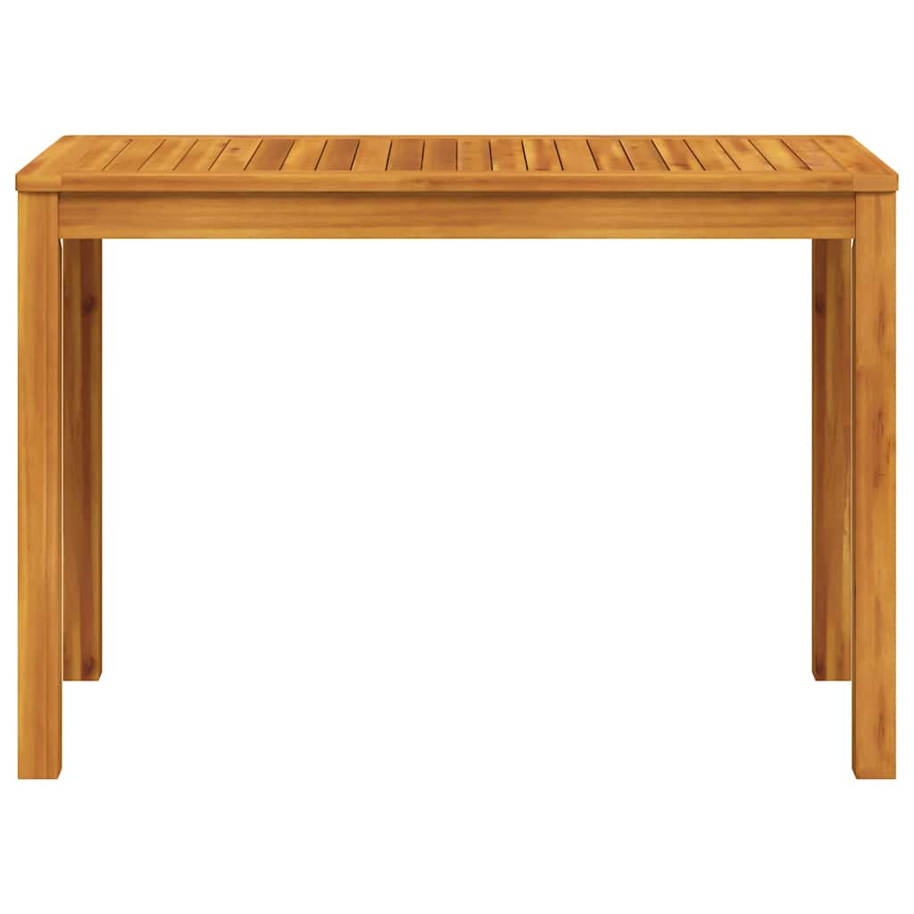 Vrtni blagovaonski stol 110 x 55 x 75 cm masivno bagremovo drvo
