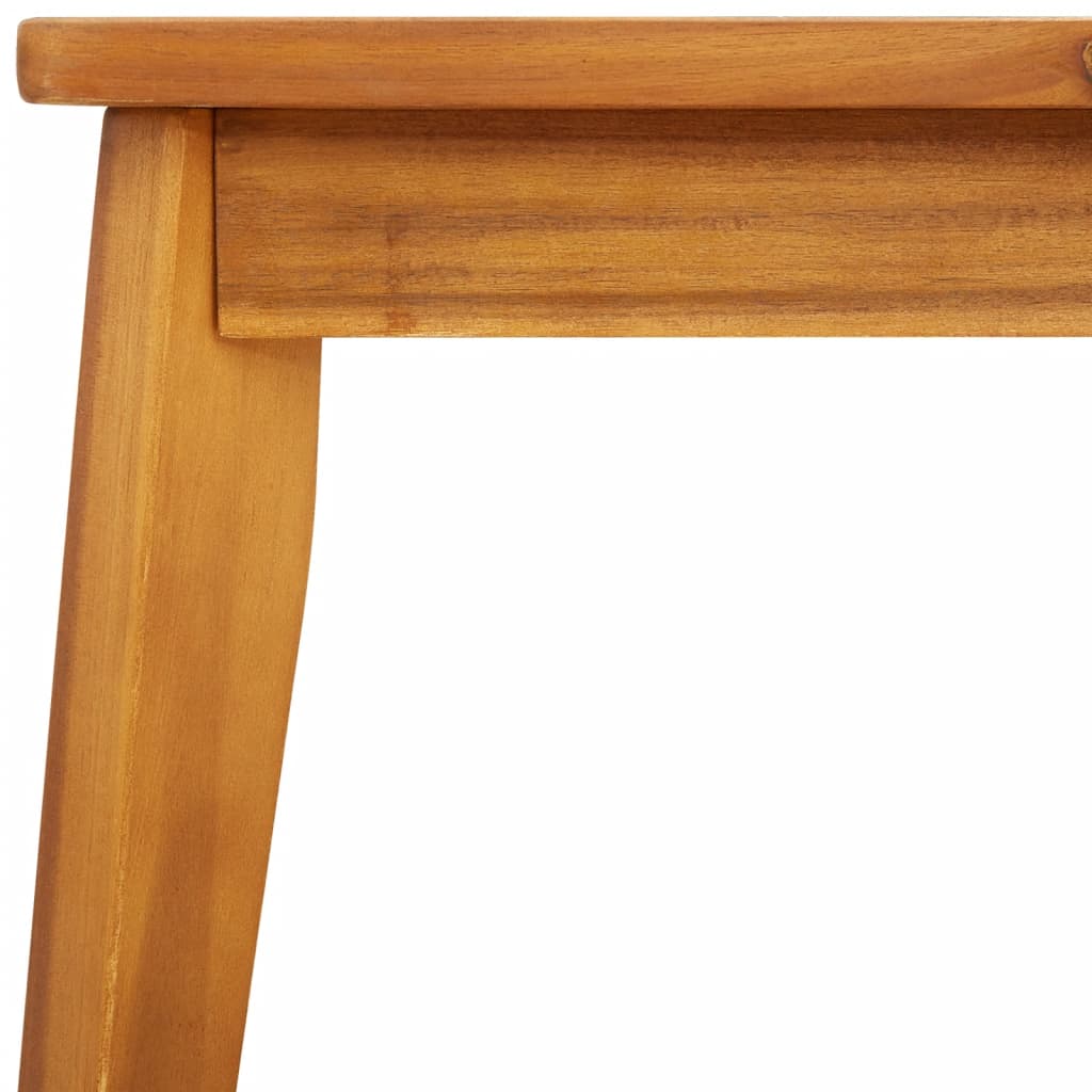 Vrtni blagovaonski stol 100 x 55 x 45 cm masivno bagremovo drvo
