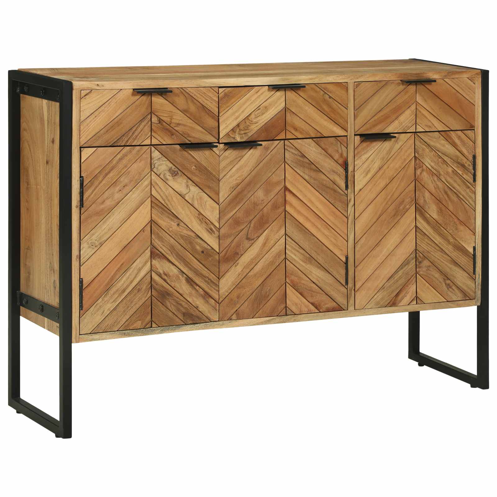 Kreveta 100 x 30 x 75 cm Čvrsto drvo akacije