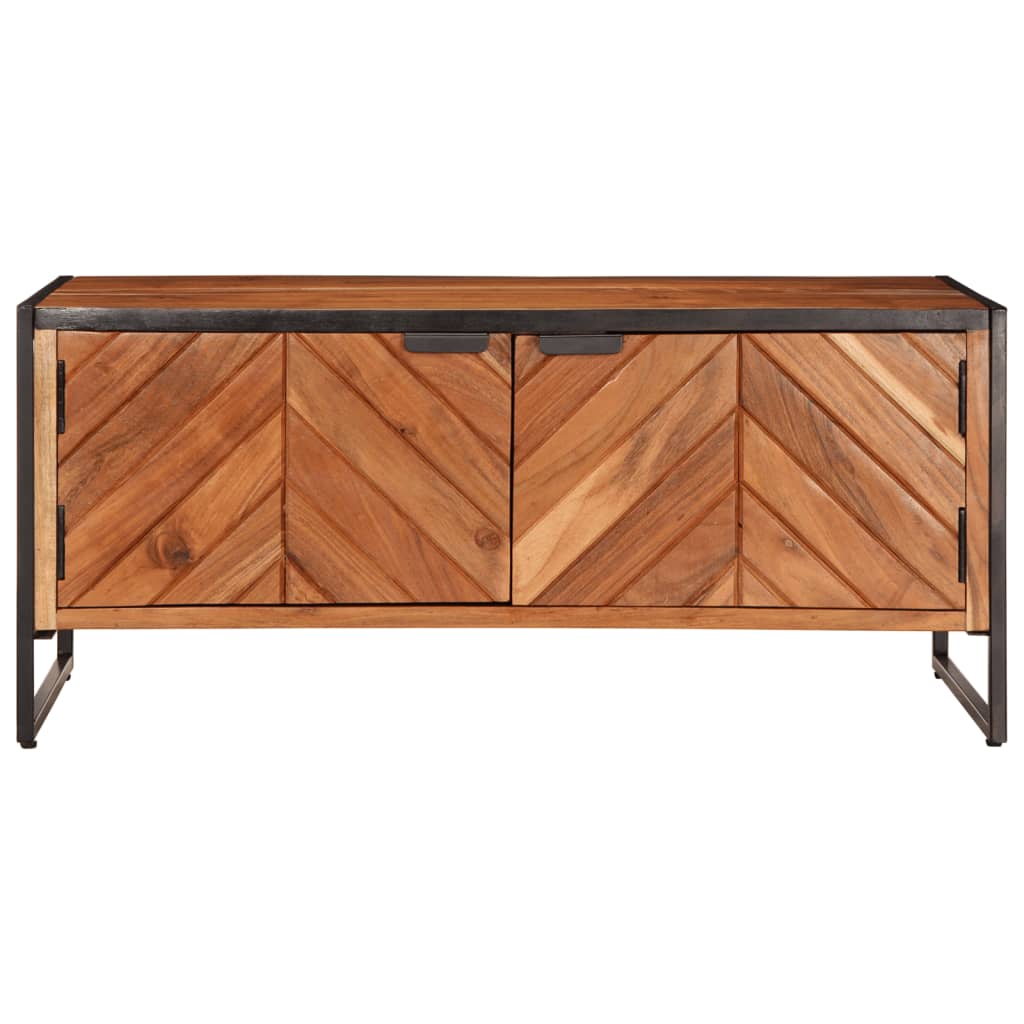 Stolić za kavu 90x55x40 cm od masivnog drva bagrema