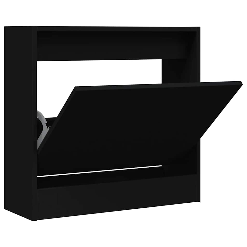 Ormarić za cipele crni 60 x 21 x 57 cm od konstruiranog drva