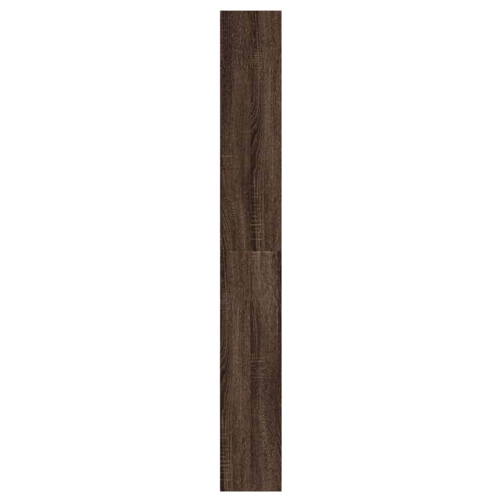 Ormarić za cipele boja hrasta 60x21x163,5 cm konstruirano drvo
