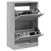 Ormarić za cipele boja hrasta 60x34x96,5 cm konstruirano drvo